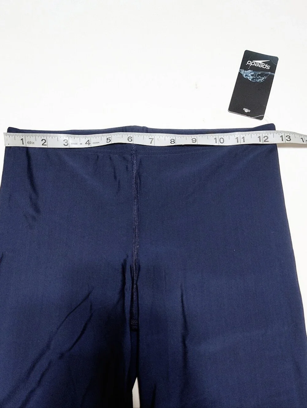 Speedo ProLT Jammer Men's Sz 32 Navy Competitive Swim Race Suit 8051480